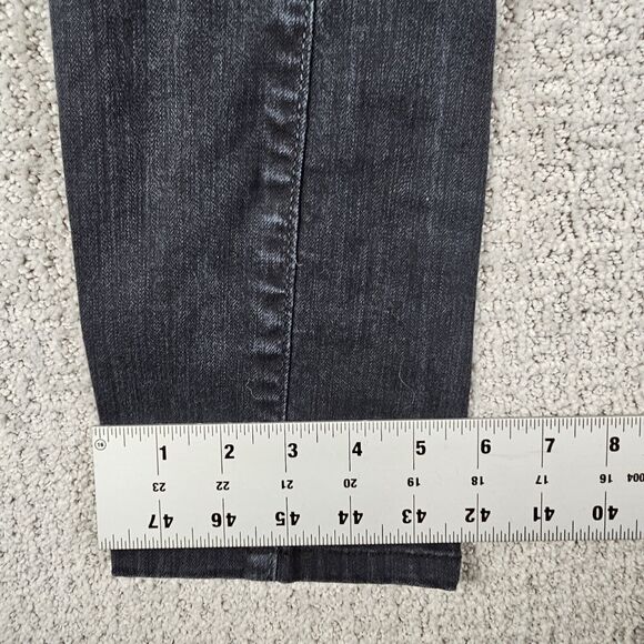 Urban Outfitters BDG Black Denim‎ Low Rise Skinny Jeans Size 25 - Picture 8 of 9